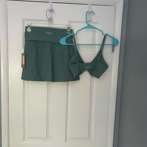 Active by Teal Two-Piece Activewear Set NWT small